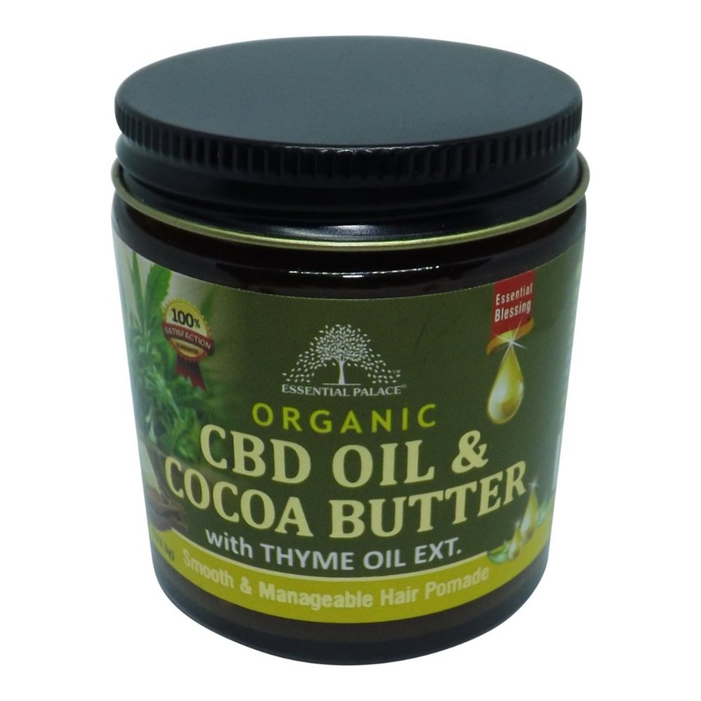 Organic CBD & Cocoa Butter Hair Pomade
